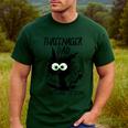 Dad Threenager Dad Daddy Of A Threenager Men's Casual T-Shirt Forest