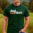 Dad-Vibes Forever Father Retro Vintage Men's Casual T-Shirt Forest