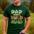 Dad Of The Wild One Birthday Family Matching Party Decor Men's Casual T-Shirt Forest Dad Of The Wild One Birthday Family Matching Party Decor Men's Casual T-Shirt Forest