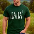 Dada 2 Shirt Pregnancy Announcement Tshirt Men's Casual T-Shirt Forest