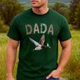 Dada Duck Hunting One Lucky Duck 1st Birthday Family Party Men's Casual T-Shirt Forest