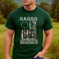 Daddd Gun Dads Against Daughters Dating Democrats On Back Men's Casual T-Shirt Forest