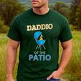Daddio Of The Patio Fathers Day BBQ Grill Dad Men's Casual T-Shirt Forest