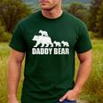 Daddy Bear 3 Cubs Shirt Daddy Bear 3 Kids Tshirt Dad 3 Kids Men's Casual T-Shirt Forest