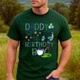 Daddy Of The Birthday Boy Hole In One Golf Lover Men's Casual T-Shirt Forest