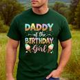 Daddy Of The Birthday Girl Ice Cream Lover Party Men's Casual T-Shirt Forest
