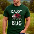Daddy Bug Ladybug Lover Cute Dad Small Men's Casual T-Shirt Forest