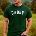 Daddy Classic Bold Font Father's Day Daddy Men's Casual T-Shirt Forest Daddy Classic Bold Font Father's Day Daddy Men's Casual T-Shirt Forest