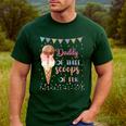 Daddy Dad Ice Cream Third Birthday Three Scoops Of Fun Men's Casual T-Shirt Forest