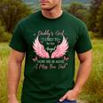 Daddy Girl I Used To Be His Angel Now He Is Mine Men's Casual T-Shirt Forest