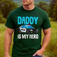 Daddy Is My Hero Police Toddler Police Officer Cop Boys Kids Men's Casual T-Shirt Forest