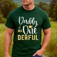 Daddy Of Mr Onederful 1st Birthday First One-Derful Matching Men's Casual T-Shirt Forest