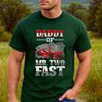 Daddy Of Mr Two Fast Two Fast 2 Curious 2nd Birthday Men's Casual T-Shirt Forest