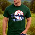 Daddy Of Rookie 1st Birthday Baseball Theme Matching Party Men's Casual T-Shirt Forest Daddy Of Rookie 1st Birthday Baseball Theme Matching Party Men's Casual T-Shirt Forest