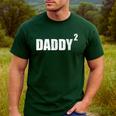 Daddy Squared Shirt 2 Second Pregnancy Announcement Shirt Men's Casual T-Shirt Forest Daddy Squared Shirt 2 Second Pregnancy Announcement Shirt Men's Casual T-Shirt Forest