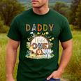 Daddy Of The Wild One 1St Birthday Boy Safari Jungle Men's Casual T-Shirt Forest