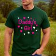 Daddy's Girl Shirt With Pink Lettering Men's Casual T-Shirt Forest Daddy's Girl Shirt With Pink Lettering Men's Casual T-Shirt Forest