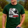 Daddysaurus T-Rex Dad Dinosaur Daddy Saurus Fathers Day Men's Casual T-Shirt Forest