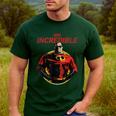 Disney Pixar The Incredibles 2 Mr Incredible Vintage Dad Men's Casual T-Shirt Forest Disney Pixar The Incredibles 2 Mr Incredible Vintage Dad Men's Casual T-Shirt Forest