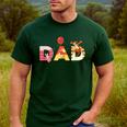 Disney Winnie The Pooh And Friends Dad Father's Day Birthday Men's Casual T-Shirt Forest