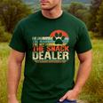 Dog Fathers Day Fur Dad The Man The Myth The Snack Dealer Men's Casual T-Shirt Forest