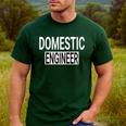Domestic Engineer House Husband Stay At Home Dad Uniform Men's Casual T-Shirt Forest