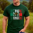 El Papa Mas Chingon Best Mexican Dad Men's Casual T-Shirt Forest