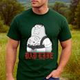 Family Guy Peter Stewie Dad Life Distressed Big Chest Logo Men's Casual T-Shirt Forest Family Guy Peter Stewie Dad Life Distressed Big Chest Logo Men's Casual T-Shirt Forest