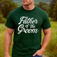 Father Of The Groom Dad For Wedding Or Bachelor Party Small Men's Casual T-Shirt Forest