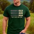Fathers Day Old Man Retirement Tee Gag For Dad Men's Casual T-Shirt Forest