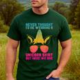Fathers Day I Wear A Unicorn Shirt Dadacorn Men's Casual T-Shirt Forest Fathers Day I Wear A Unicorn Shirt Dadacorn Men's Casual T-Shirt Forest