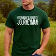 Favorite Electrician Journeyman Appreciation For Dad Men's Casual T-Shirt Forest