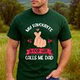 My Favorite K-Pop Girl Calls Me Dad K-Pop Girl Men's Casual T-Shirt Forest