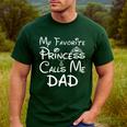 My Favorite Princess Calls Me Dad Father's Day Men's Casual T-Shirt Forest
