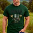 Fishing Tuna Bass Rod Fisherman Cool Dad Quote Men's Casual T-Shirt Forest