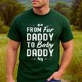 From Fur Daddy To Baby Daddy Dog Dad Fathers Pregnancy Small Men's Casual T-Shirt Forest From Fur Daddy To Baby Daddy Dog Dad Fathers Pregnancy Small Men's Casual T-Shirt Forest