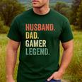 Gamer Husband Dad Video Game Legend Father's Day Men's Casual T-Shirt Forest Gamer Husband Dad Video Game Legend Father's Day Men's Casual T-Shirt Forest