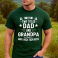 Grandpa Shirt For Men Fathers Day Dad And Grandpa Men's Casual T-Shirt Forest
