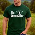 The Groomfather Wedding Marriage Groom Dad Men's Casual T-Shirt Forest The Groomfather Wedding Marriage Groom Dad Men's Casual T-Shirt Forest