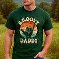 Groovy Daddy 70s Aesthetic Nostalgia 1970's Retro Groovy Dad Men's Casual T-Shirt Forest Groovy Daddy 70s Aesthetic Nostalgia 1970's Retro Groovy Dad Men's Casual T-Shirt Forest