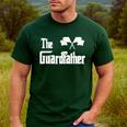 The Guardfather Meme Color Guard Proud Dad Colorguard Men's Casual T-Shirt Forest