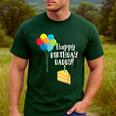 Happy Birthday Daddy Cute Toddler Dad's Birthday Party Men's Casual T-Shirt Forest