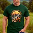 We Hooked The Best Papa Ever Fishing Dad Papa's Day Men's Casual T-Shirt Forest
