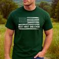 Host Dad Best Ever Flag Men's Casual T-Shirt Forest