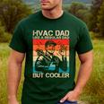 HVAC Dad HVAC Technician Mechanic Repairman Men's Casual T-Shirt Forest