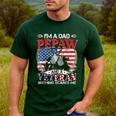 I'm Dad Pepaw Veteran Nothing Scares Me Father's Day Men's Casual T-Shirt Forest I'm Dad Pepaw Veteran Nothing Scares Me Father's Day Men's Casual T-Shirt Forest