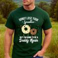 I'm Going To Be a Daddy Again Pregnancy Announcement Quote Men's Casual T-Shirt Forest