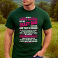 I'm Not A Perfect Daughter But My Crazy Dad Loves Me Men's Casual T-Shirt Forest
