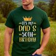 It's My Dad's 50th Birthday Happy 50 Years Old Men's Casual T-Shirt Forest It's My Dad's 50th Birthday Happy 50 Years Old Men's Casual T-Shirt Forest