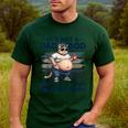 It's Not A Dad Bod It's Father Figure Fat Cat Vintage Men's Casual T-Shirt Forest It's Not A Dad Bod It's Father Figure Fat Cat Vintage Men's Casual T-Shirt Forest
